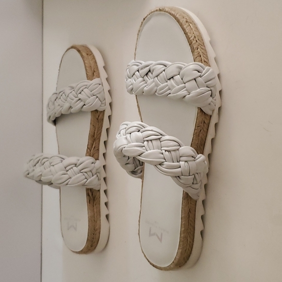 Marc Fisher LTD Marc Fisher Jaimee Espadrille Slide Sandal Size 6M - Picture 2 of 7